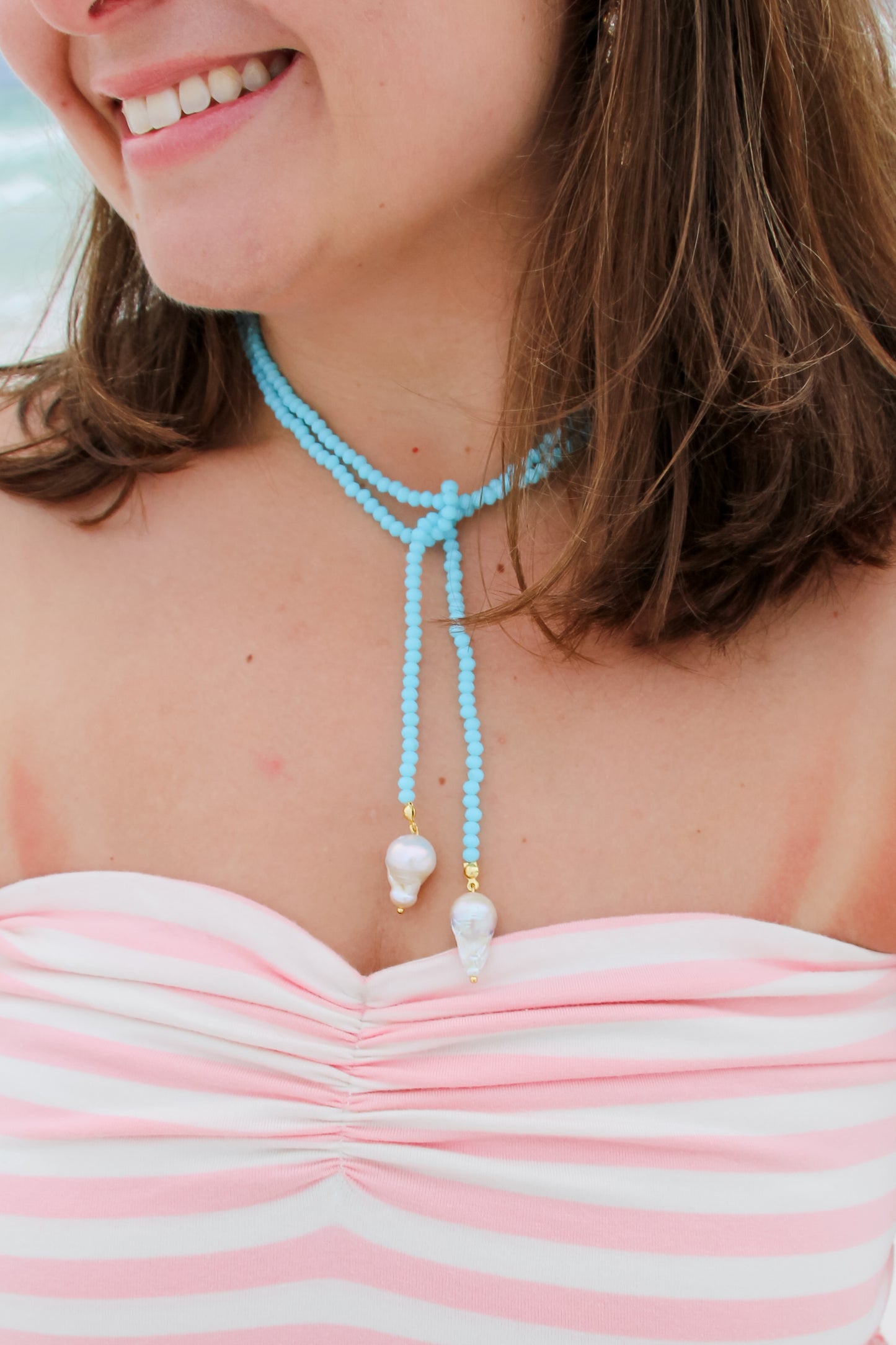 The Wrap Pearl - Bright Blue