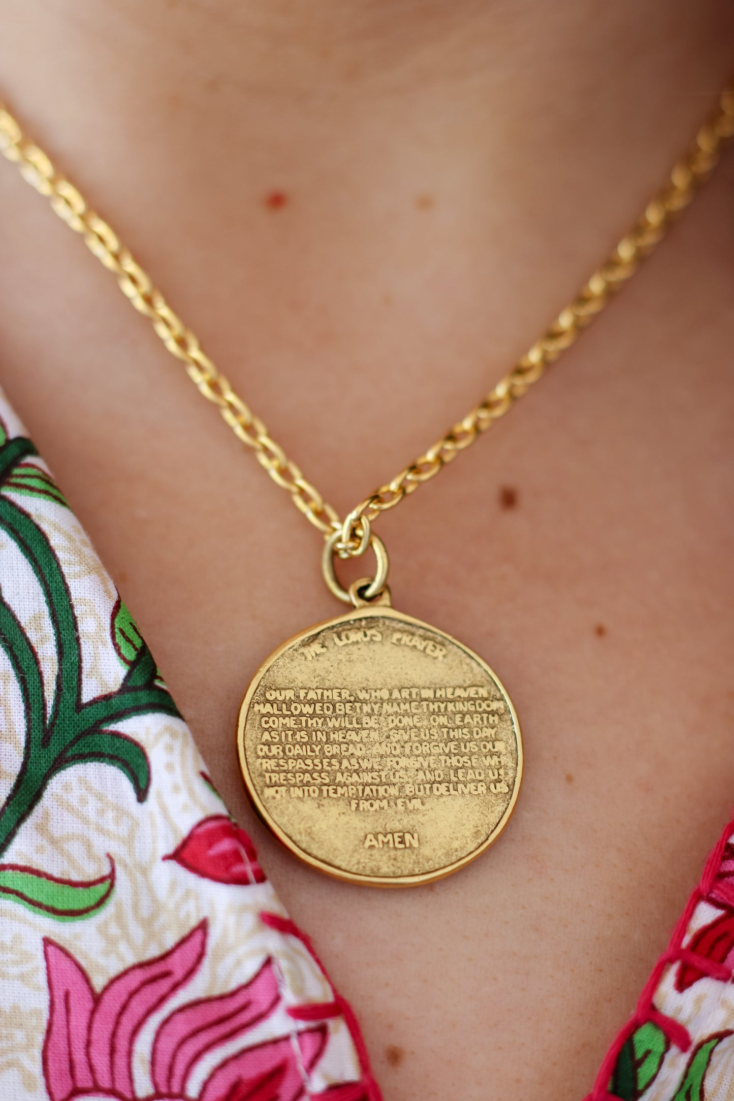 The Lord’s Prayer Necklace