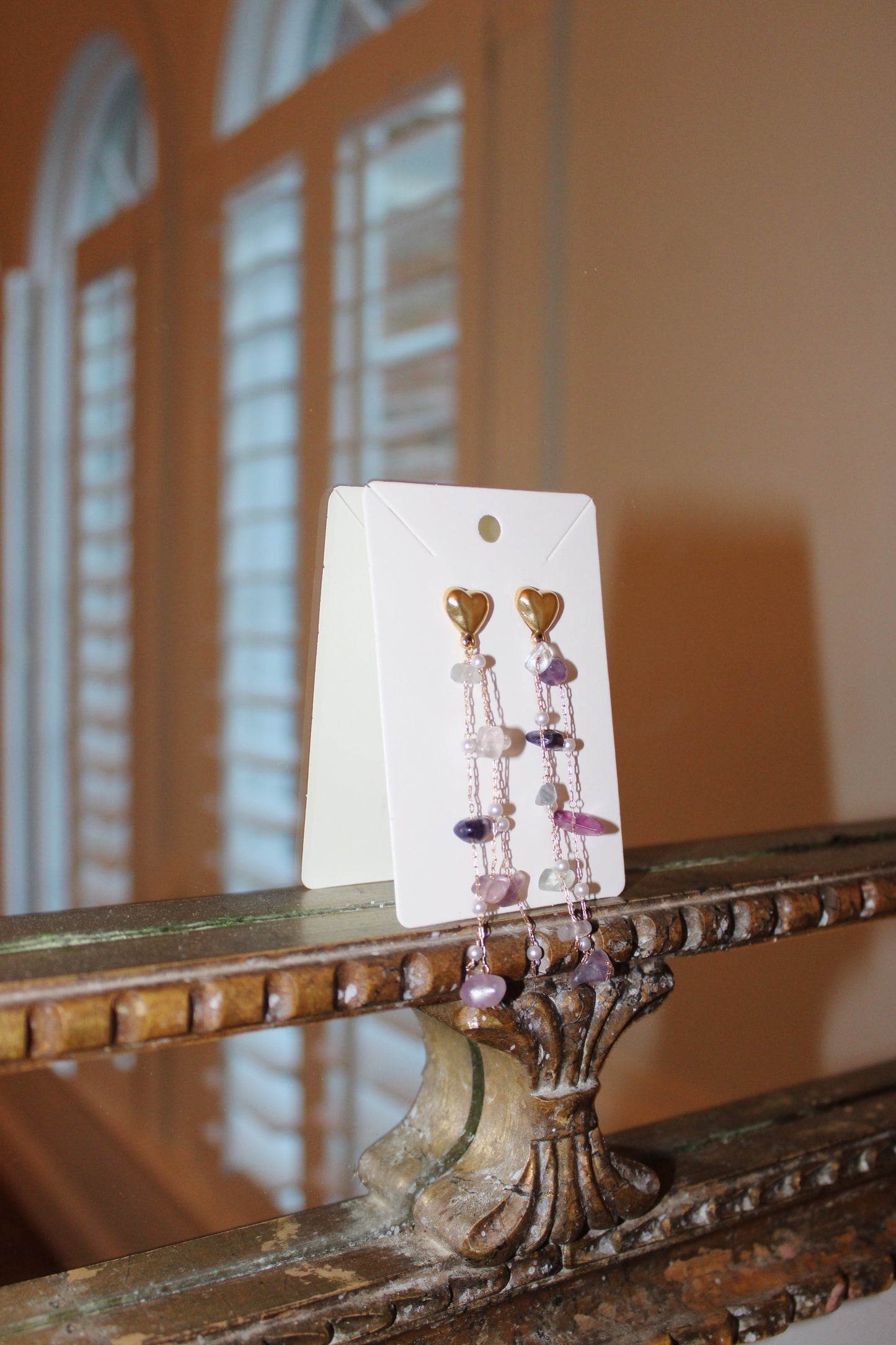 The Heart of Stone Earring - Multi