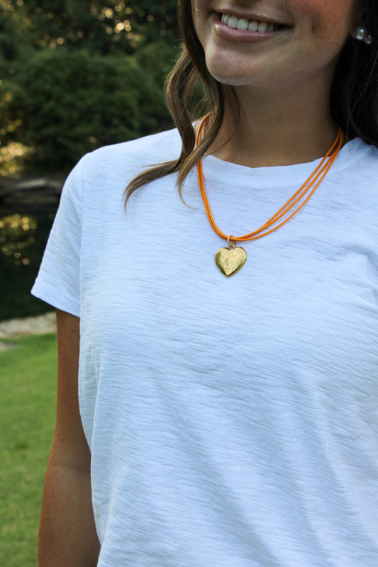 The Orange Gameday Heart