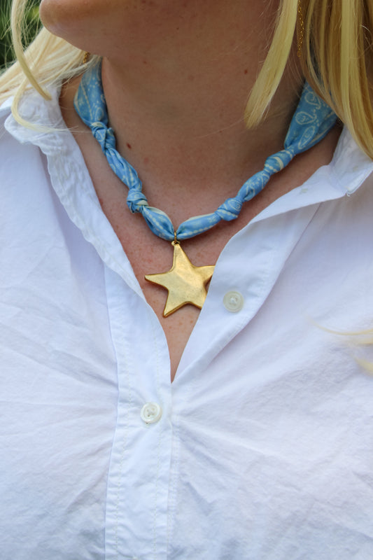 The Blue Scarf Star