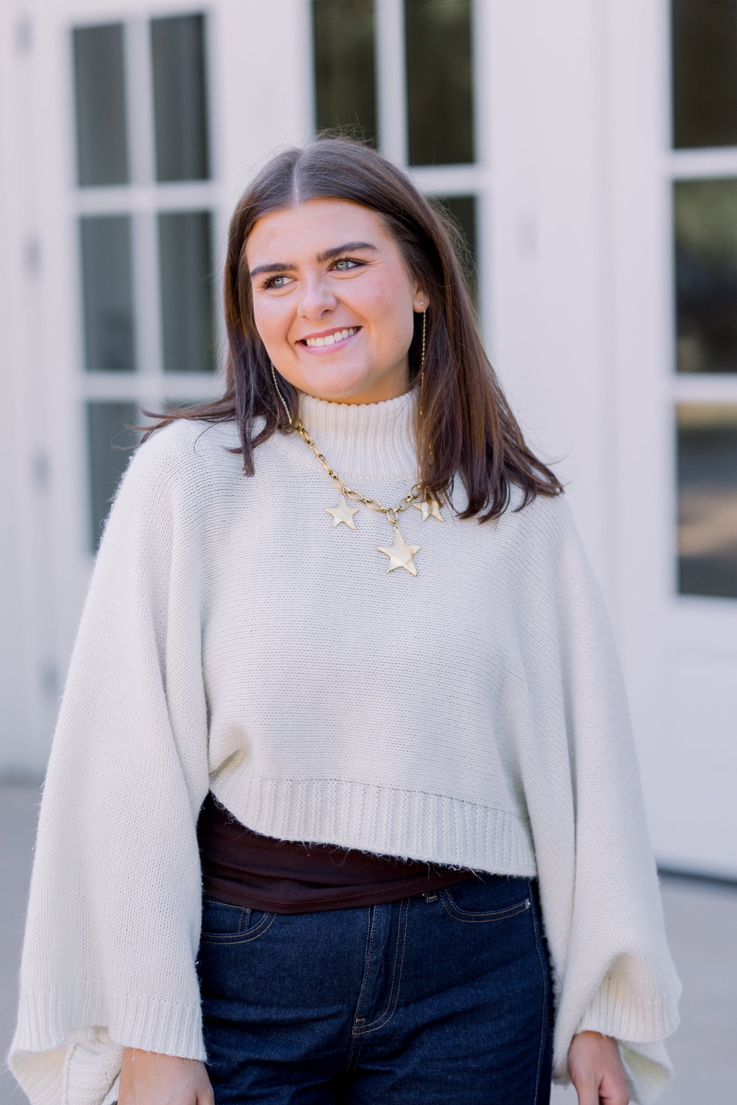 Triple Threat Star Necklace