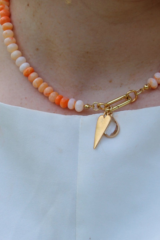 The Orange Bead Charm