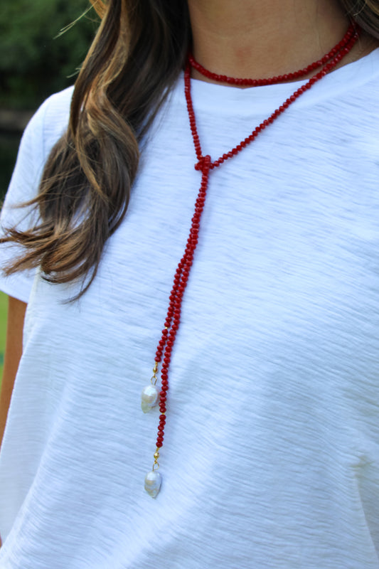 The Crimson Pearl Wrap
