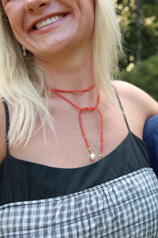 The Burnt Orange Mini Wrap