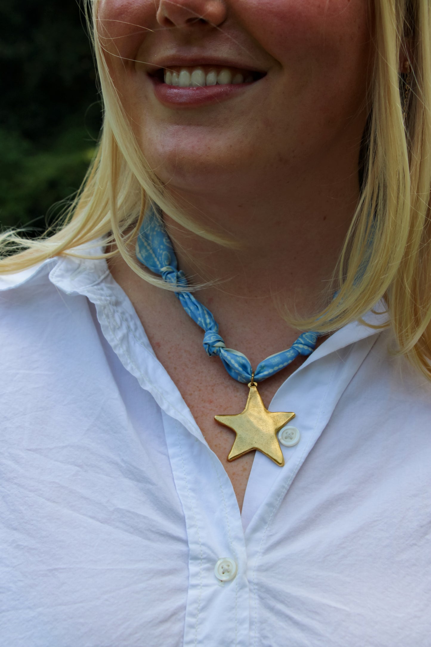 The Blue Scarf Star