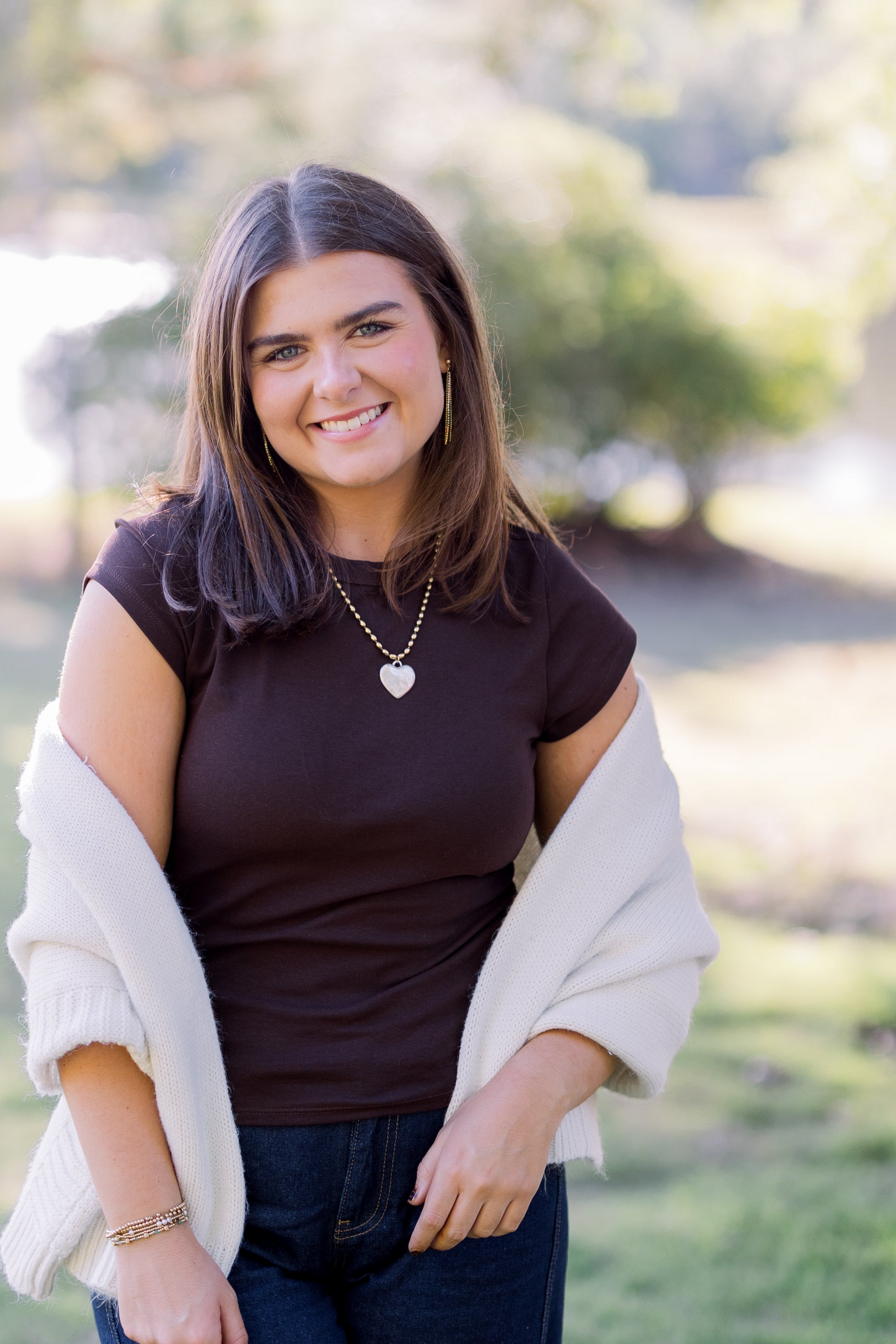 Mixed Metal Bubble Heart