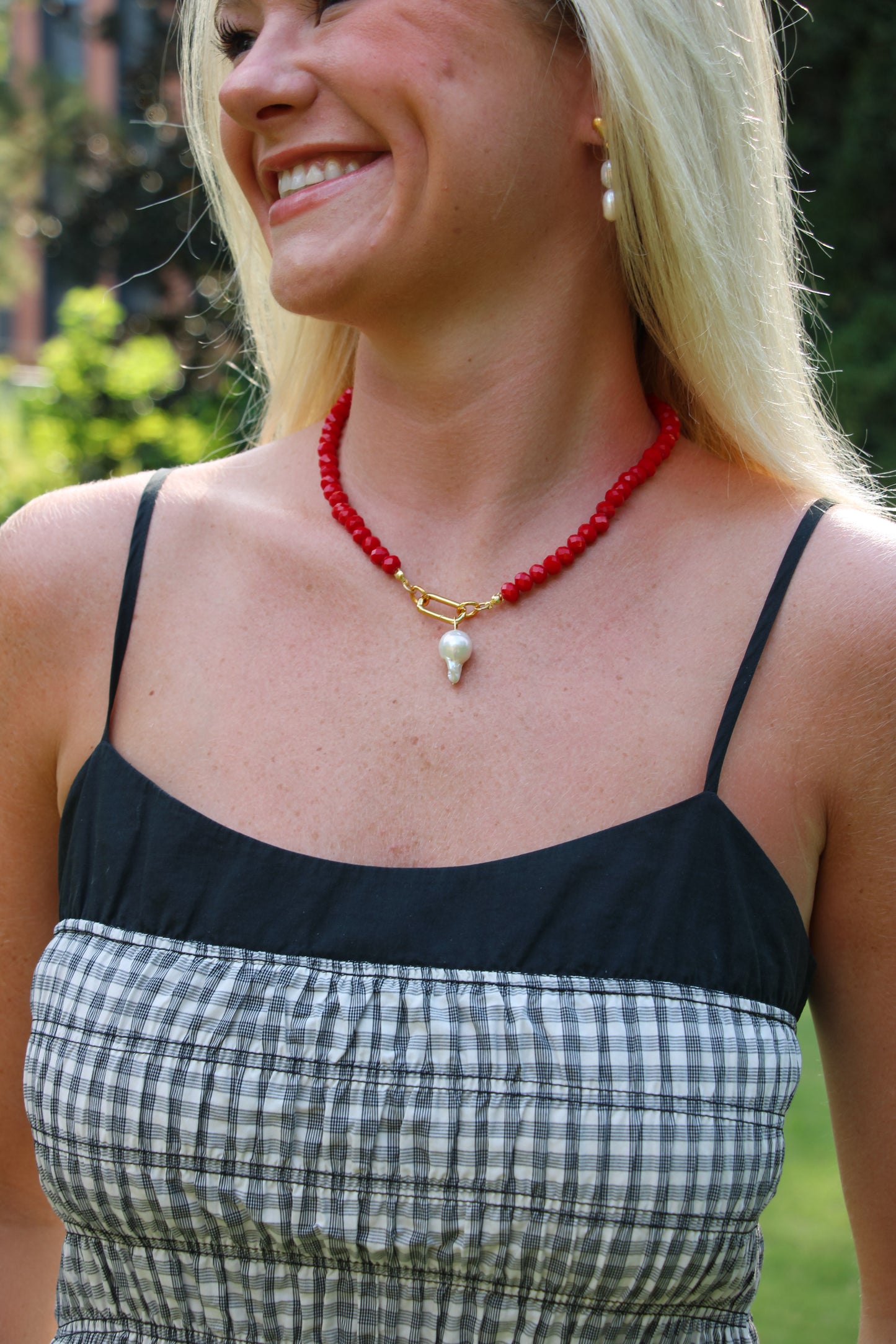 The Beaded Drop Pearl