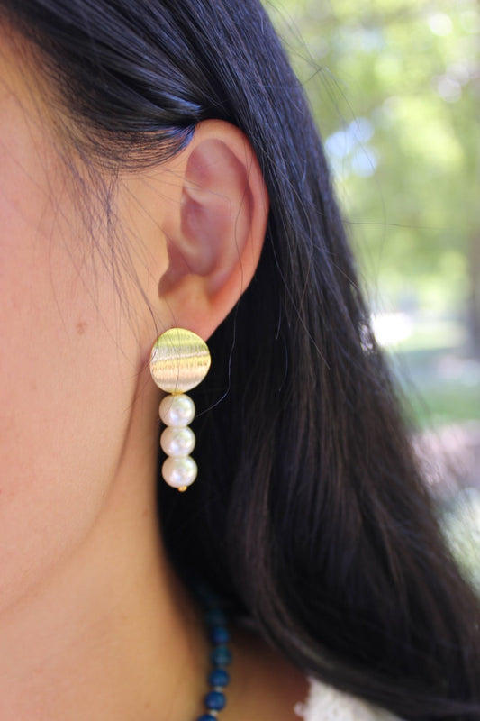 The Pearl Drop Earring - Short