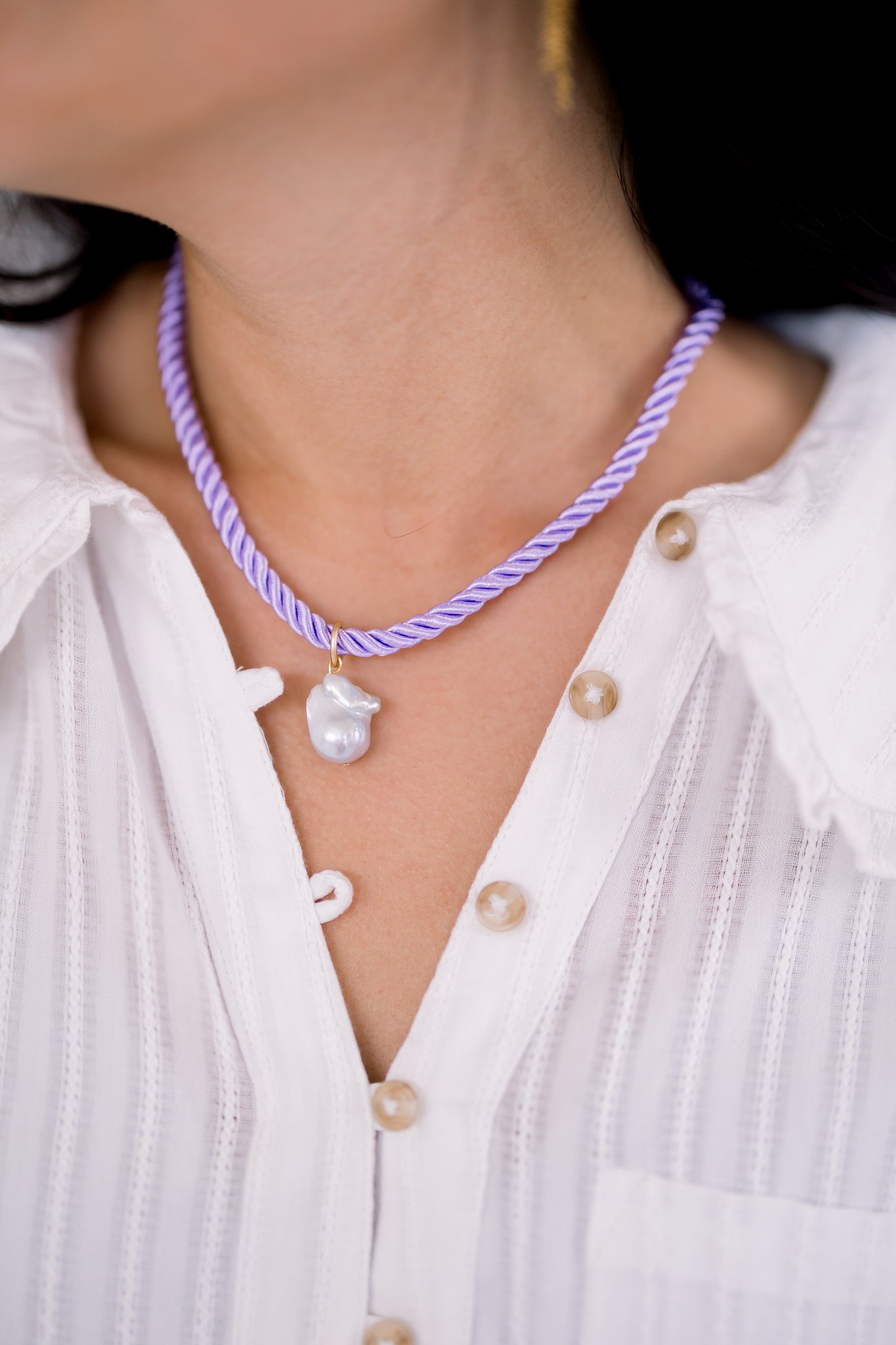 The Rope Pearl - Purple