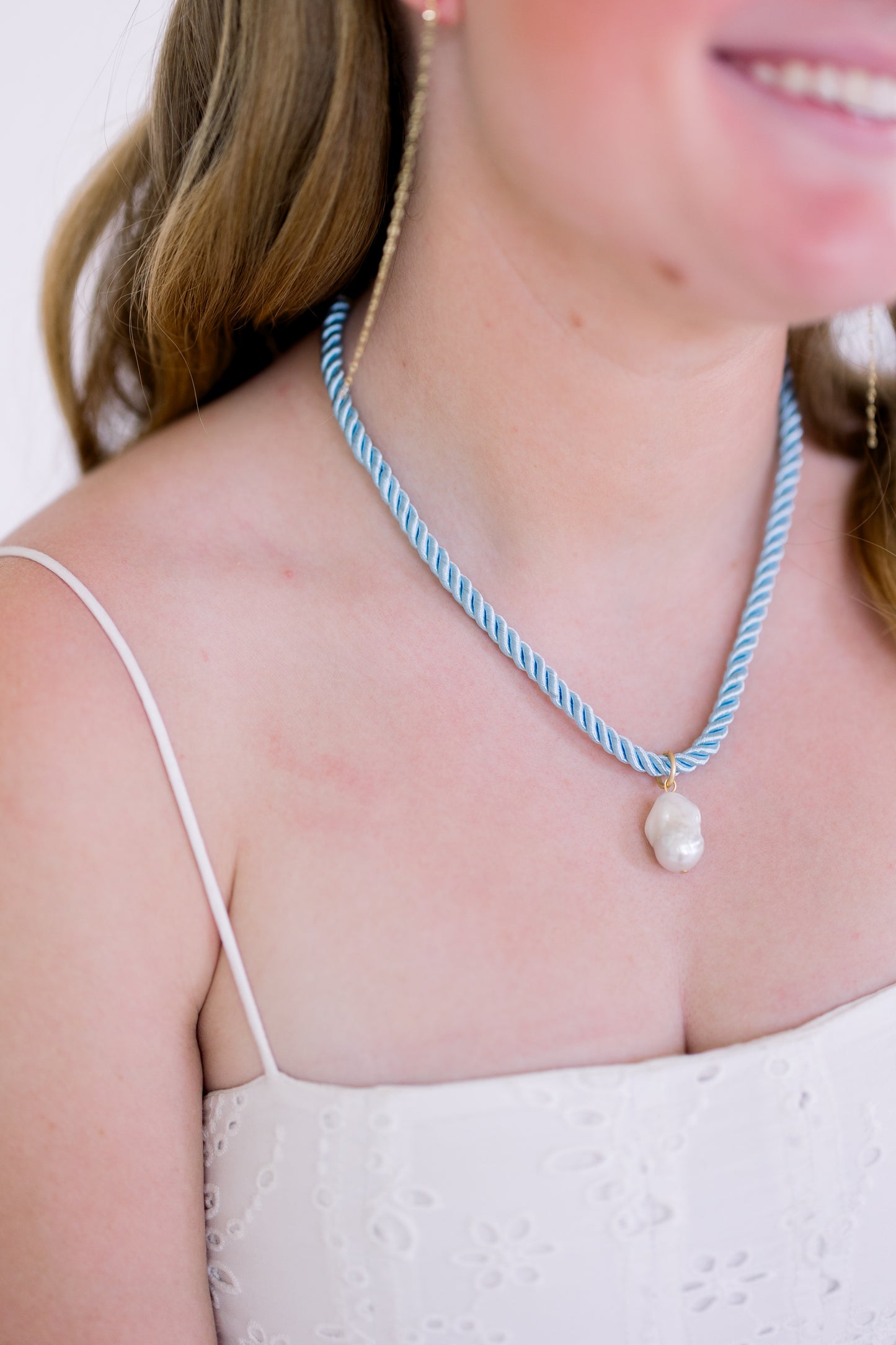 The Rope Pearl - Baby Blue