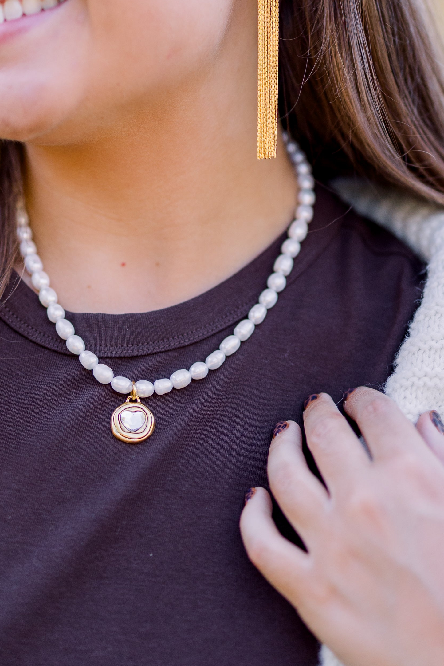 The Diamond Heart Pearl